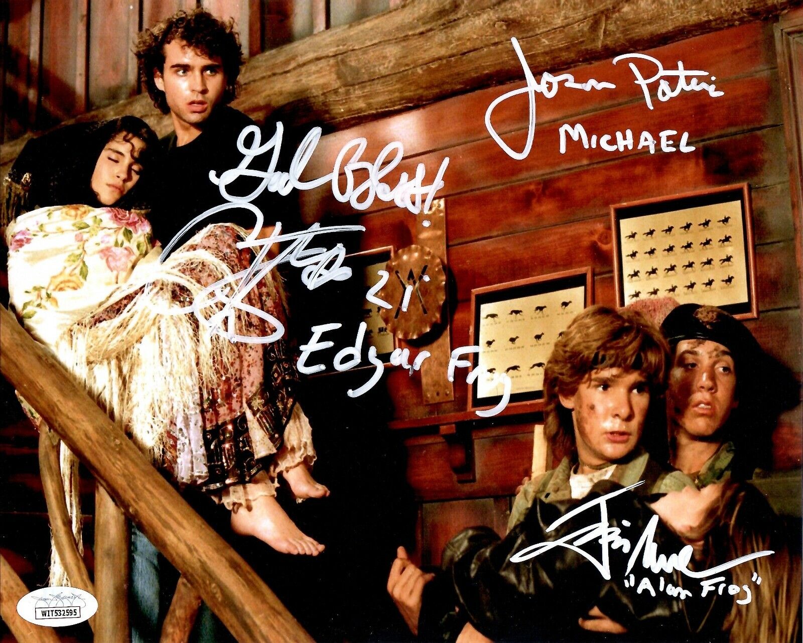 Corey Feldman Jason Patric Jamison Newlander signed 8x10 Photo Poster painting JSA The Lost Boys