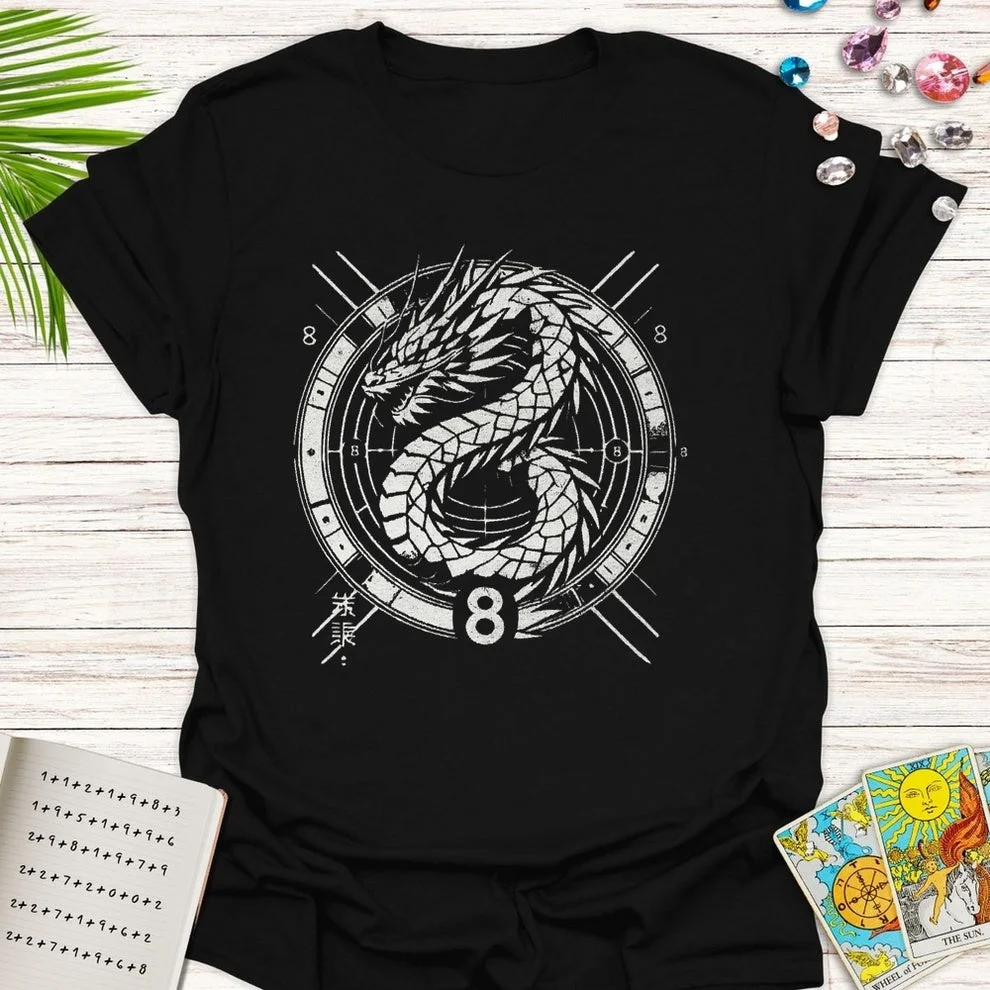 Life Path 8 Dragon Unisex T-Shirt
