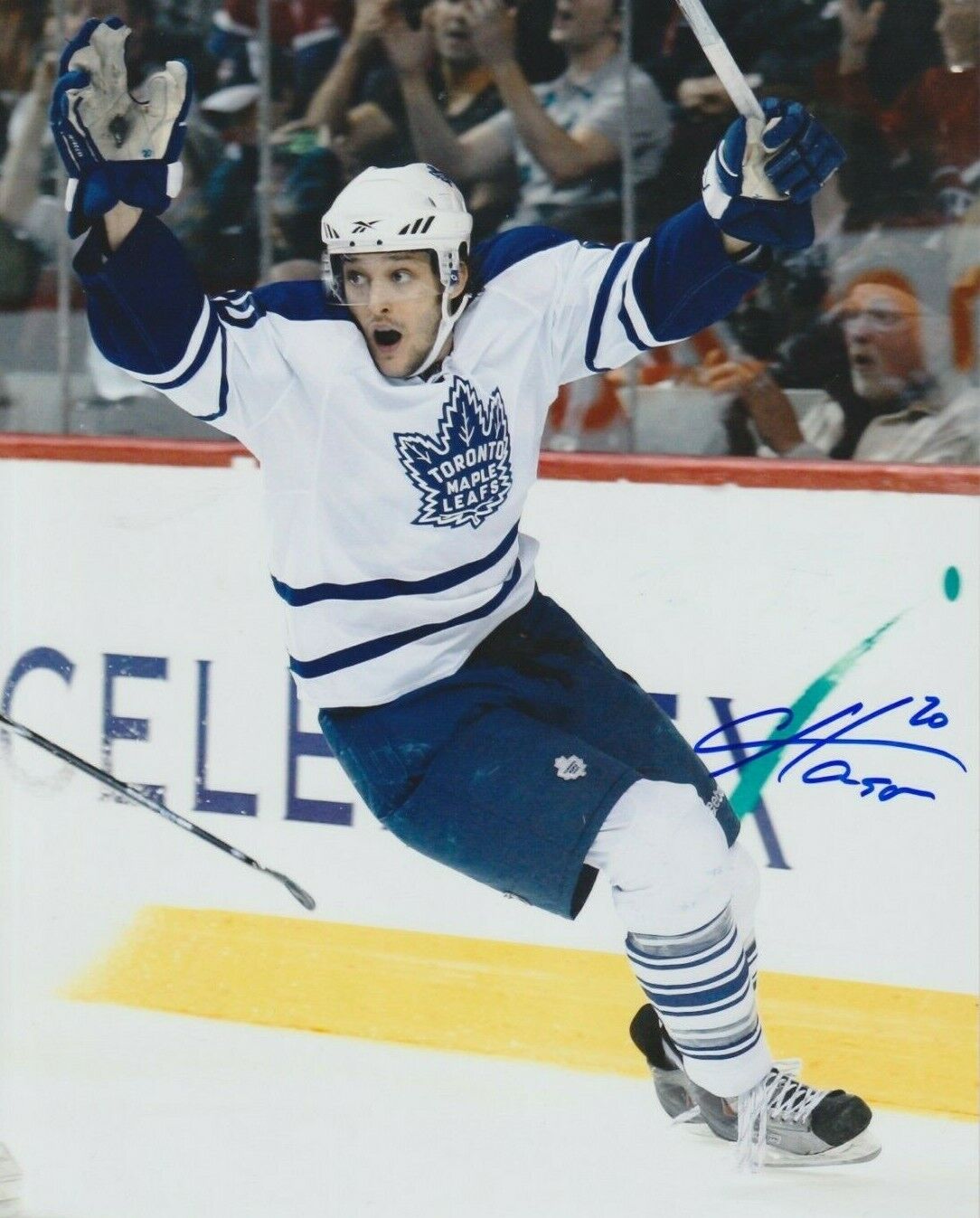 CHRISTIAN HANSON autographed SIGNED TORONTO MAPLE LEAFS 8X10 Photo Poster painting