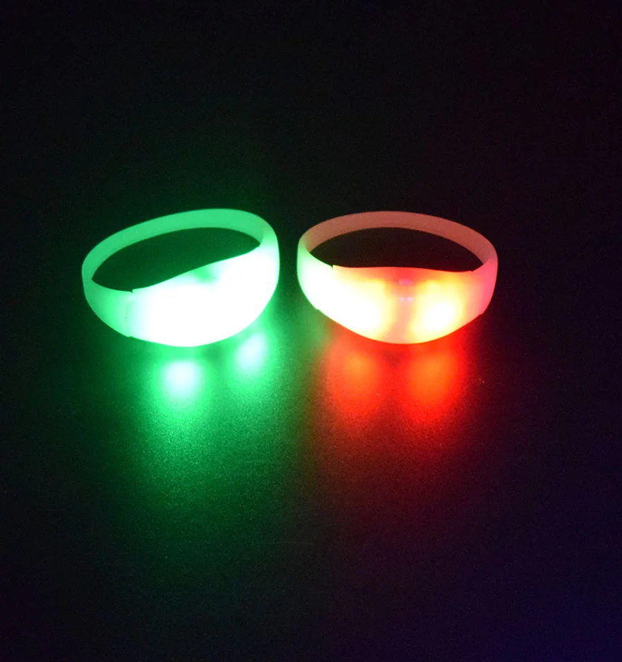 Remote Control  Led Light Up Rfid Wristband Concert Led Bracelet