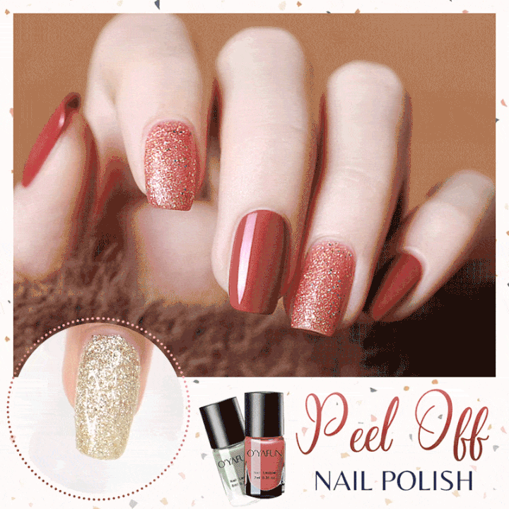 (🎄Early Christmas Sale🎄- Save 50% OFF) PeelOff Nail Polish