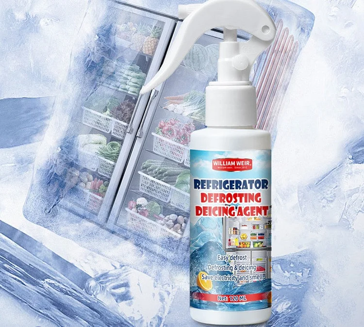 🏠Last Day Promotion 50% OFF  🧊Defrosting Spray for Fridge Freezer🎁(With free spatula)