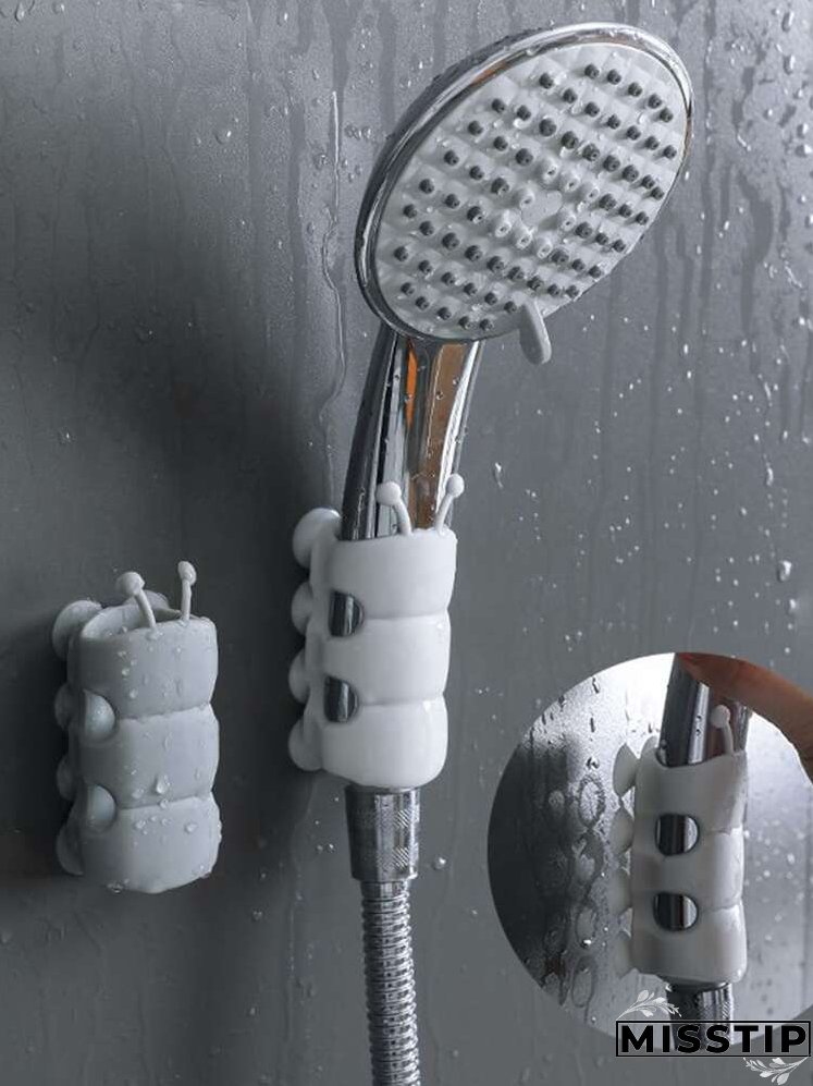 1pc Suction Cup Random Color Shower Head Holder