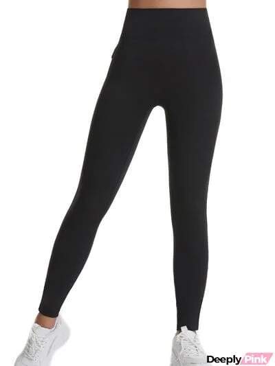 Wide Waistband High Waist Active Pants