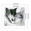 Wolf - 9CT Full Beaded Cross Stitch Kit(48x41cm)