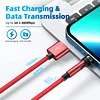 540&deg; Rotating Magnetic Charging Cable, 3-in-1 Cell Phone Charger 3A Fast Cable Supports Data Transfer USB Magnet for iPhone/Micro USB/C Type Devices