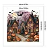 Halloween Ghost House-11CT Stamped Cross Stitch 40*40cm/15.75*15.75in tapestrymarket