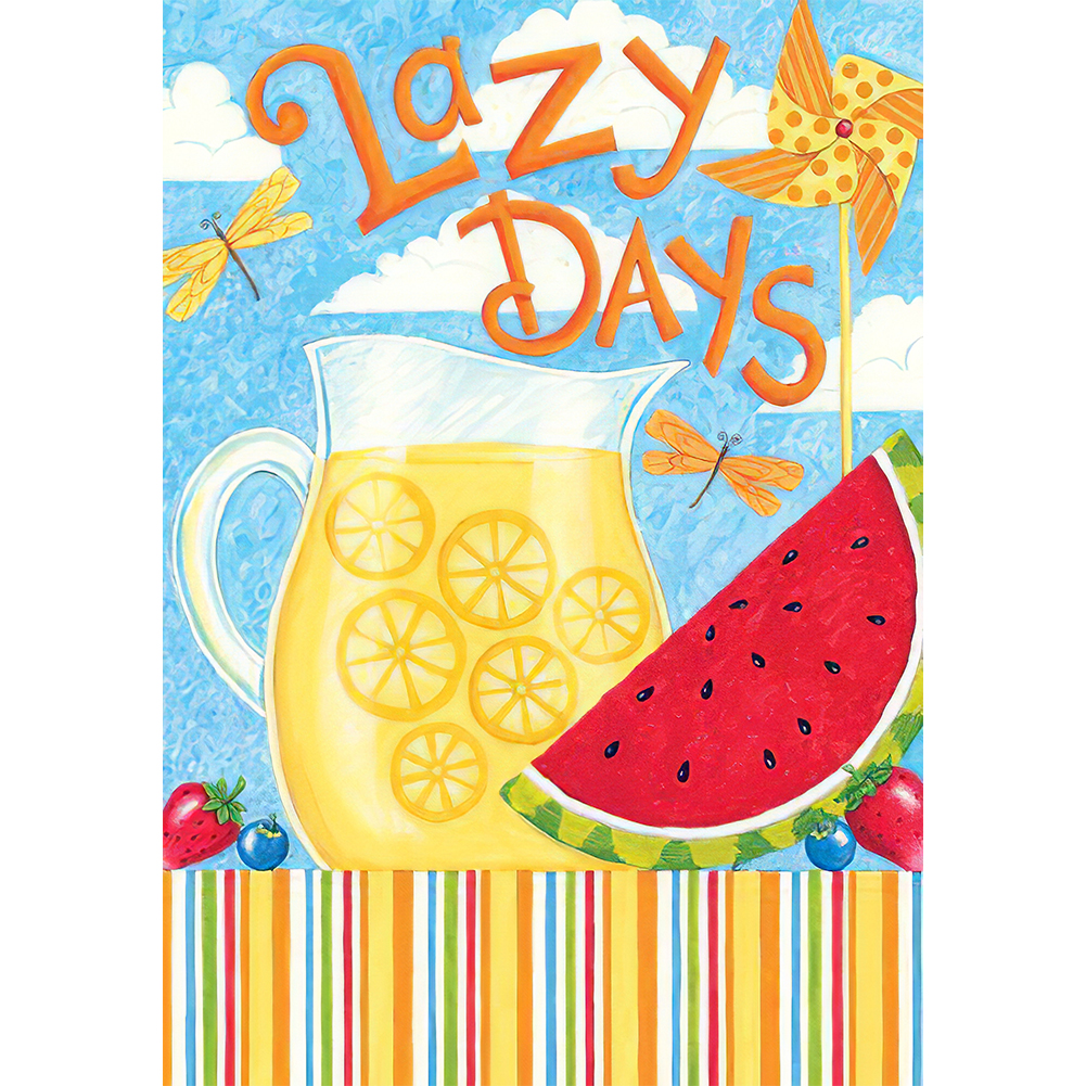 

Lazy Day - Round Drill Diamond Painting - 30*40CM, 501 Original