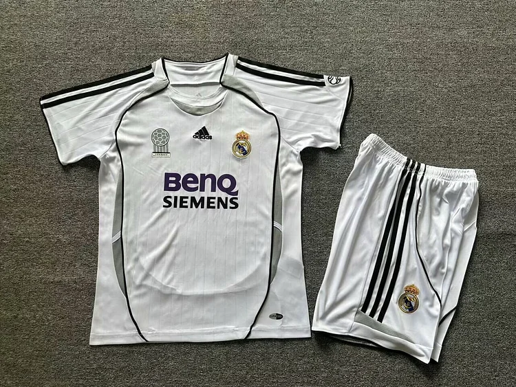 2006/07 Real Madrid Home Retro - Kids Jersey