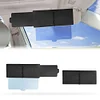 Polarized Sun Visor with Zipper Slider Car Sun Visor Extension for Safe Driving