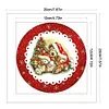 Christmas Tree Bear-18CT Stamped Cross Stitch 20*20cm tapestrymarket