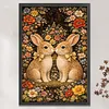 Rabbit Full Stamped Cross Stitch 11CT 3-Strand 40x60cm