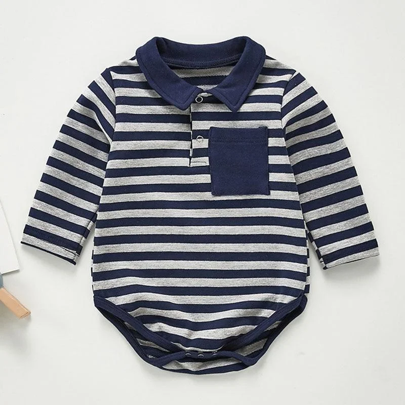 New Newborn Boys Girls Corduroy Jumpsuits Clothes Spring Autumn Baby Boys Girls Rompers Long Sleeve Children Rompers 0-3Yrs