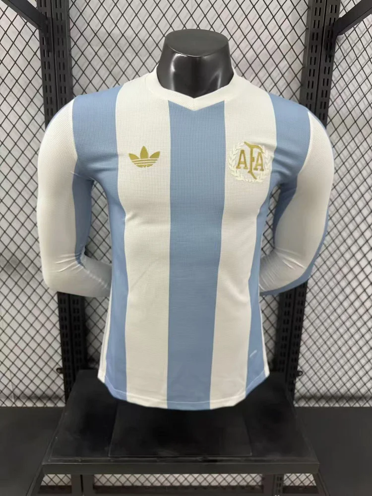 2024-25 Argentina 50th Anniversary Long Sleeve Shirt - Player Edition