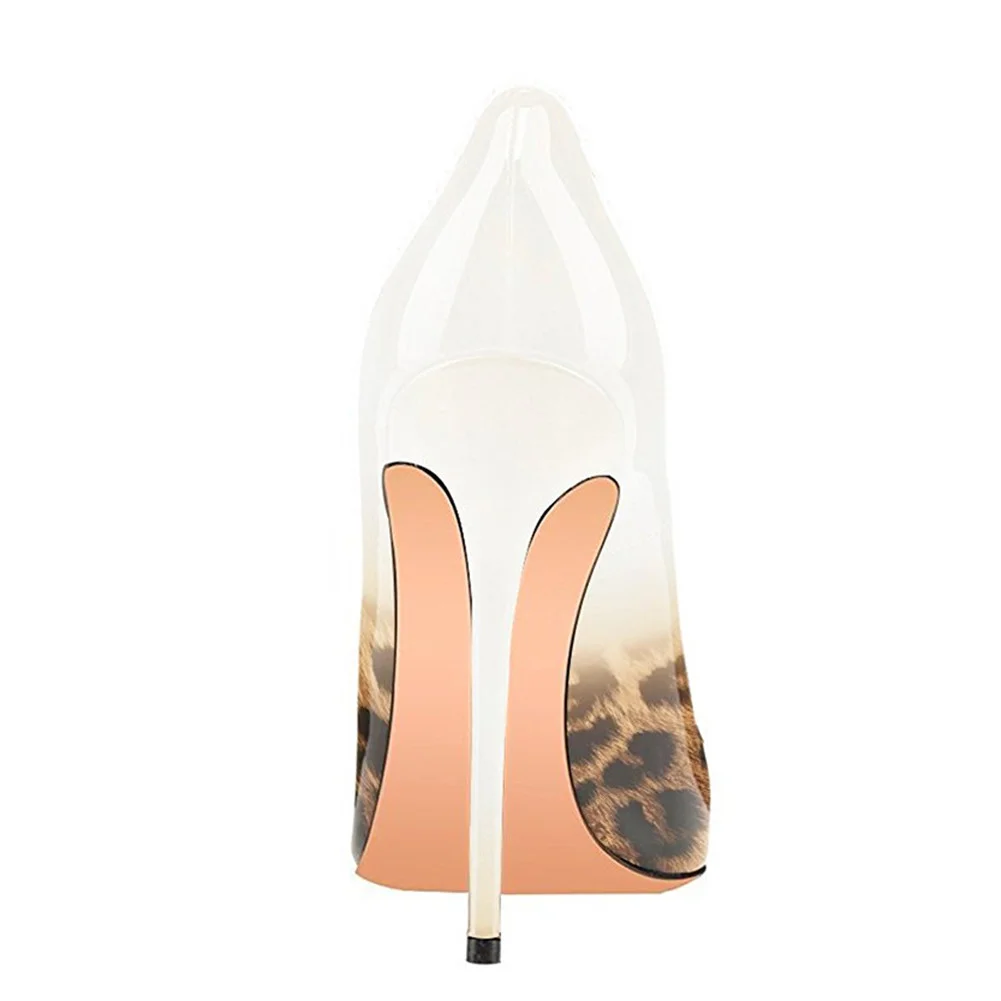 120mm Gradient High Heels Fashion Pumps Patent-MERUMOTE