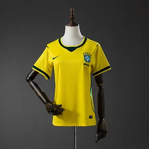 2026 Brazil Home Women Football Shirt 1:1 Thai Quality