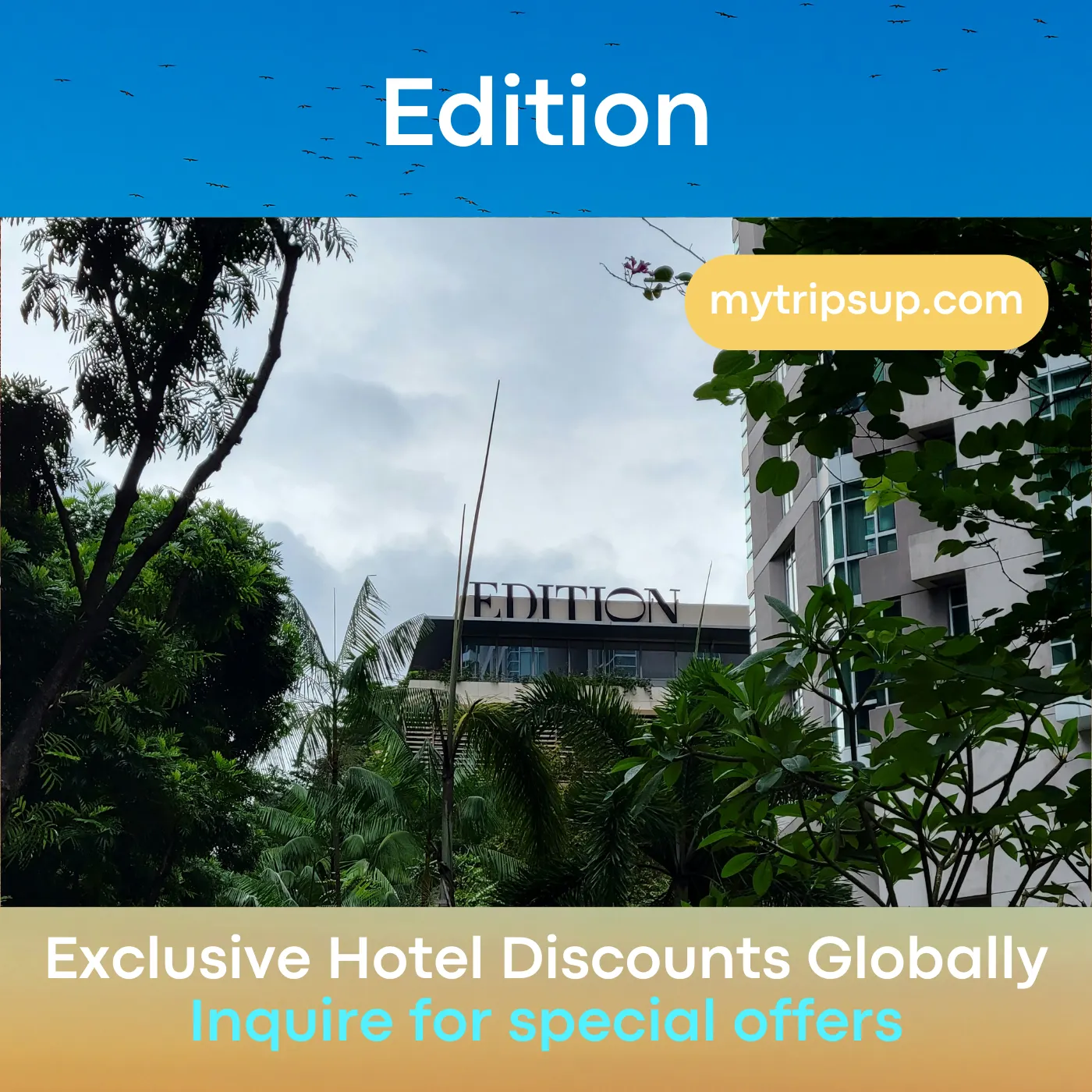 mytripsup Edition Reservation Discount