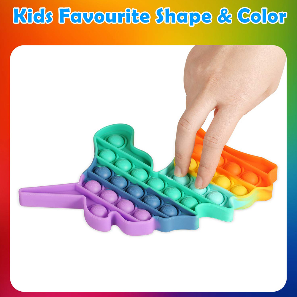 

Push Bubble Silicone Autism Needs Anti Stress Sensory Fidget Squeeze Toys, 501 Original