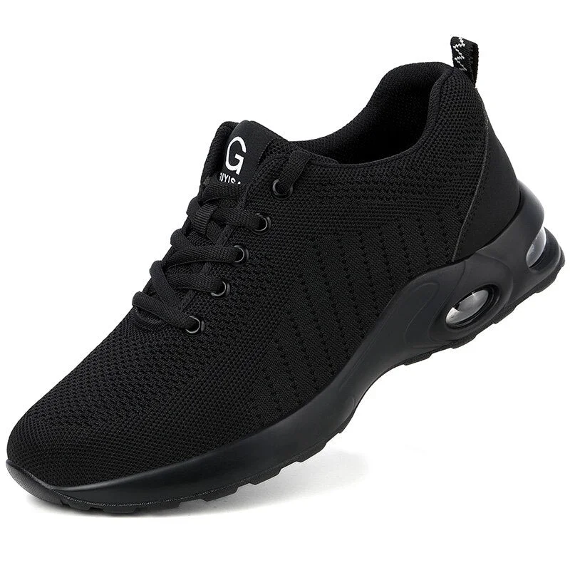 Safety Shoes Men Steel Toe Indestructible Shoes Anti-puncture Work Sneakers Breathable Safety Work Boots Male Zapatos De Hombre