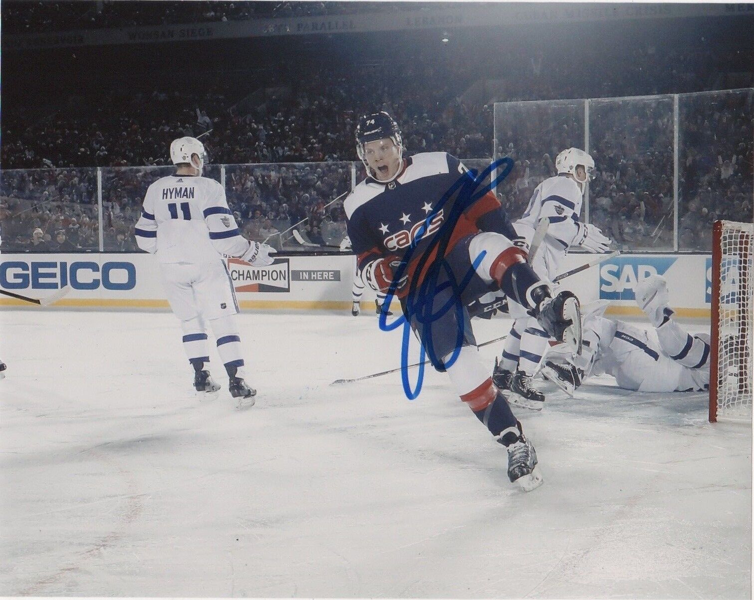 Washington Capitals John Carlson Signed Autographed 8x10 Photo Poster painting COA #2