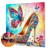 Framed Diamond Painting - Special Shaped - High Heel (25x25cm)