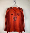 2024/2025 Long Sleeve Bayern Munich Home Football Shirt 1:1 Thai Quality