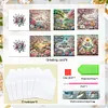 uk.everydayedeals 6Pcs DIY Diamond Painting Birthday Greeting Card - Good Morning Bouquet