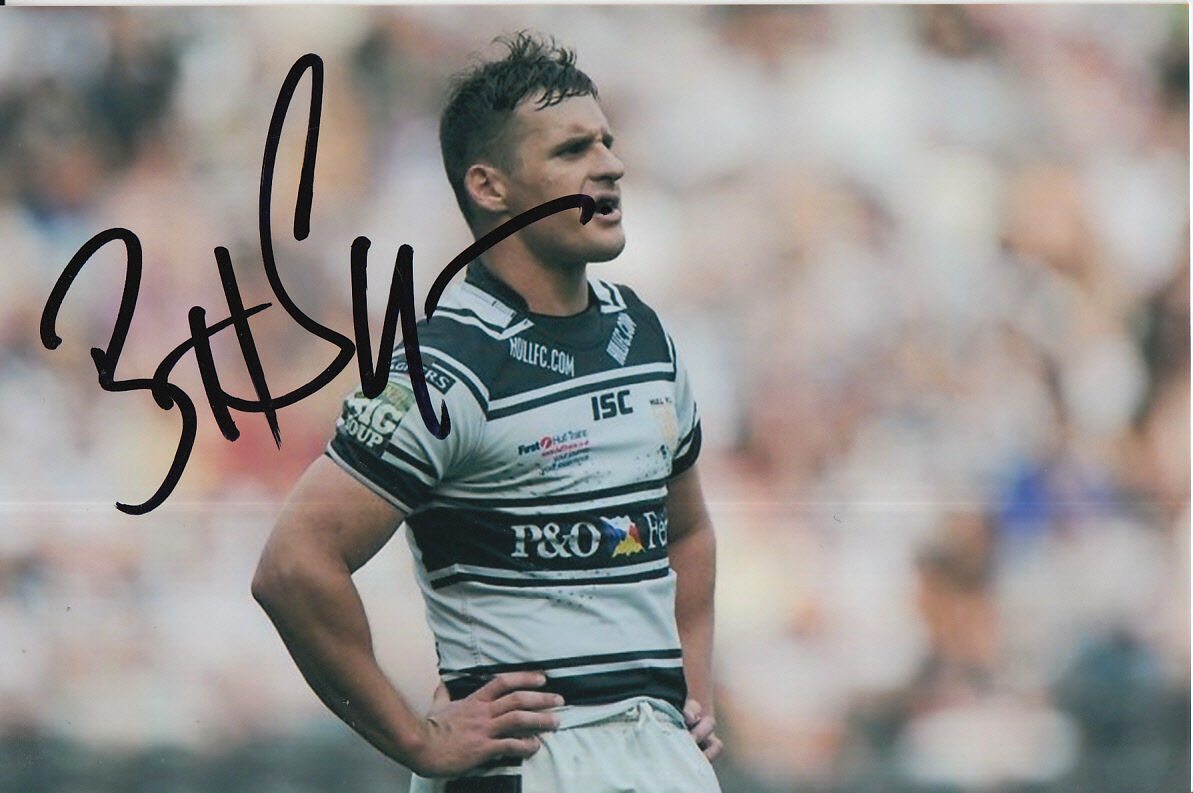 HULL FC HAND SIGNED BRETT SEYMOUR 6X4 Photo Poster painting 1.