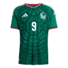 Ra&uacute;l #9 Mexico Home Player Version Jersey World Cup 2026