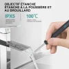 Cuill&egrave;re d'&eacute;limination de cire visible Wi-Fi, otoscope de charge USB HD