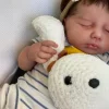 20" Reborn Lifelike Sleeping Baby Girl Sleora Cloth Body Reborn Doll Set with Heartbeat - RBBI-Myrebornbabydoll&reg; Myrebornbabydoll&reg;