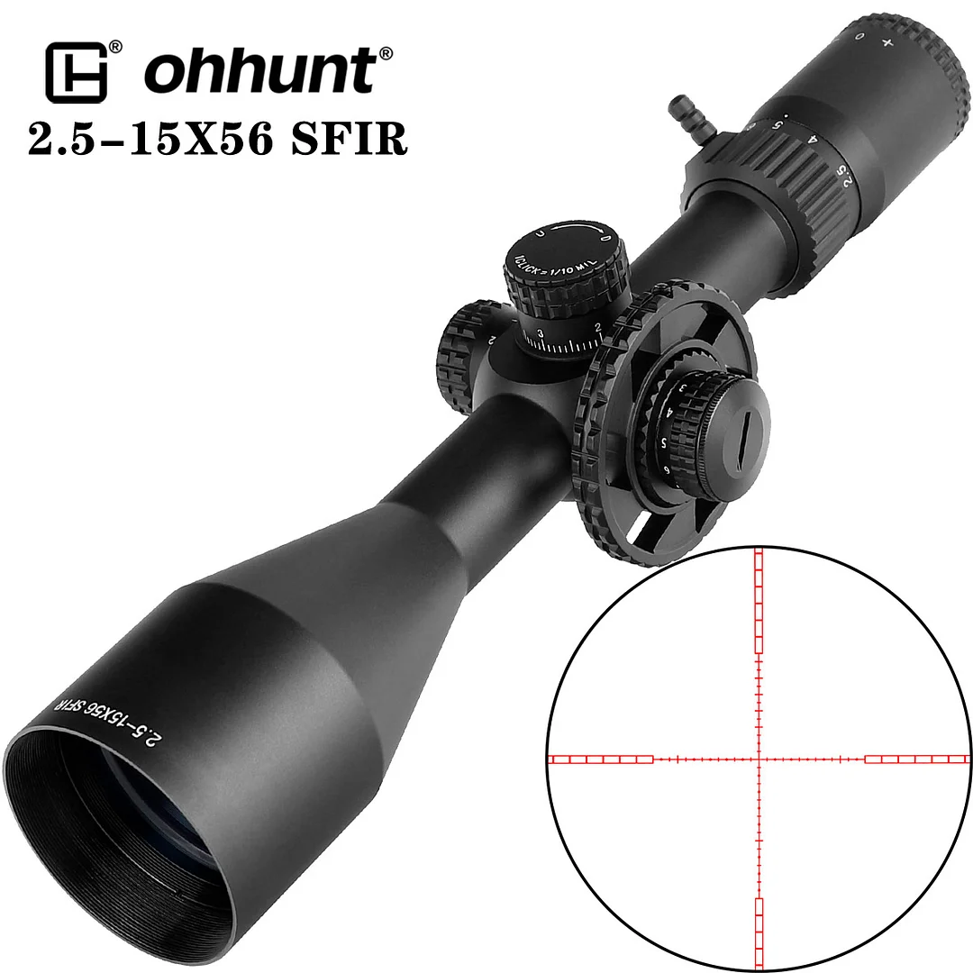 ohhunt® 2.5-15X56 SFIR Scope 