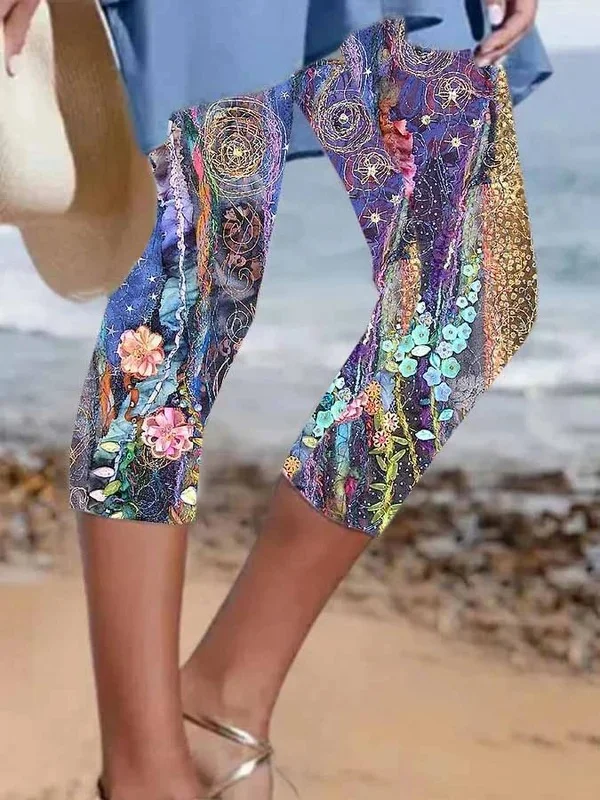 Women's Floral Print Leggings