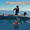 Floating Fishing Bait Basket Mesh Collapsible Fish Keeper Live Fish Net Cage