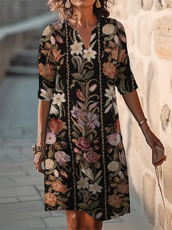 Outdoor Casual Fashion Loose Dress