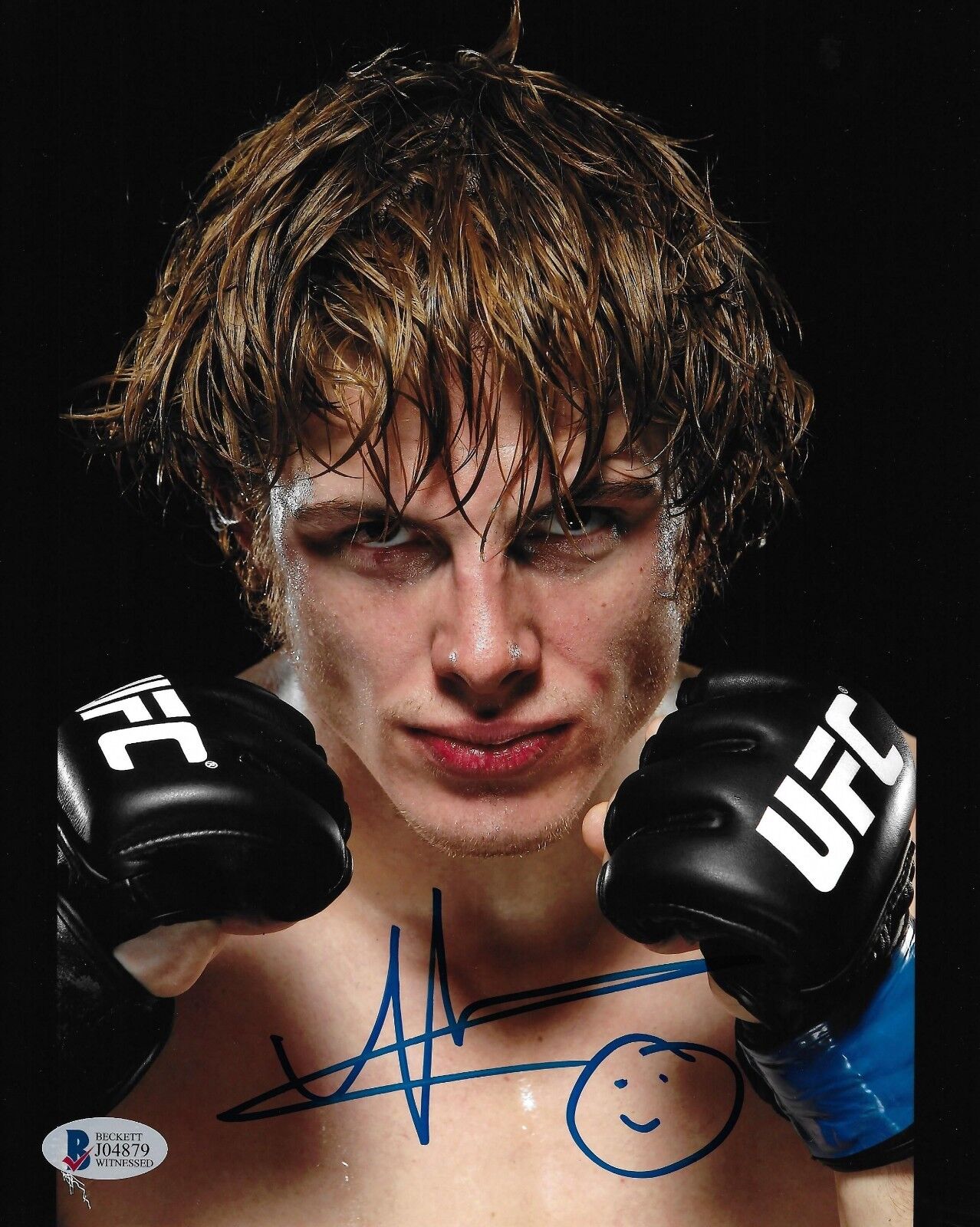 Matt Riddle Signed 8x10 Photo Poster painting BAS Beckett COA WWE NXT Wrestling UFC Autograph 10