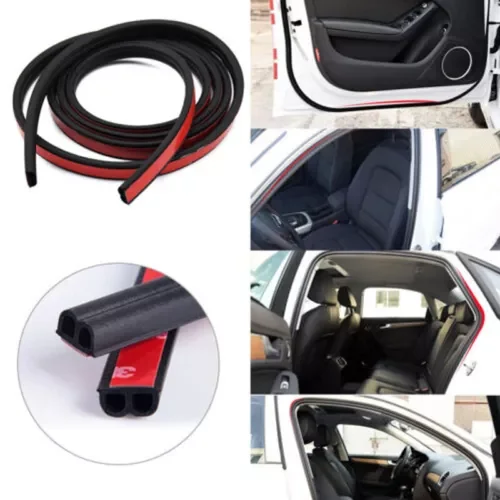 Dronehint US 33FT B-Shape Rubber Car Window Door Seal Strips Hollow Edge Guard Parts 1PC (For: Acura) Parts
