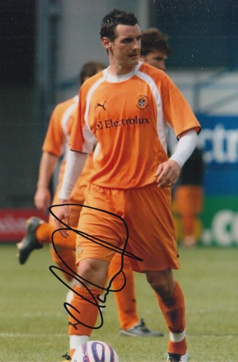 MATTHEW SPRING HAND SIGNED 6X4 Photo Poster painting LUTON TOWN FOOTBALL AUTOGRAPH