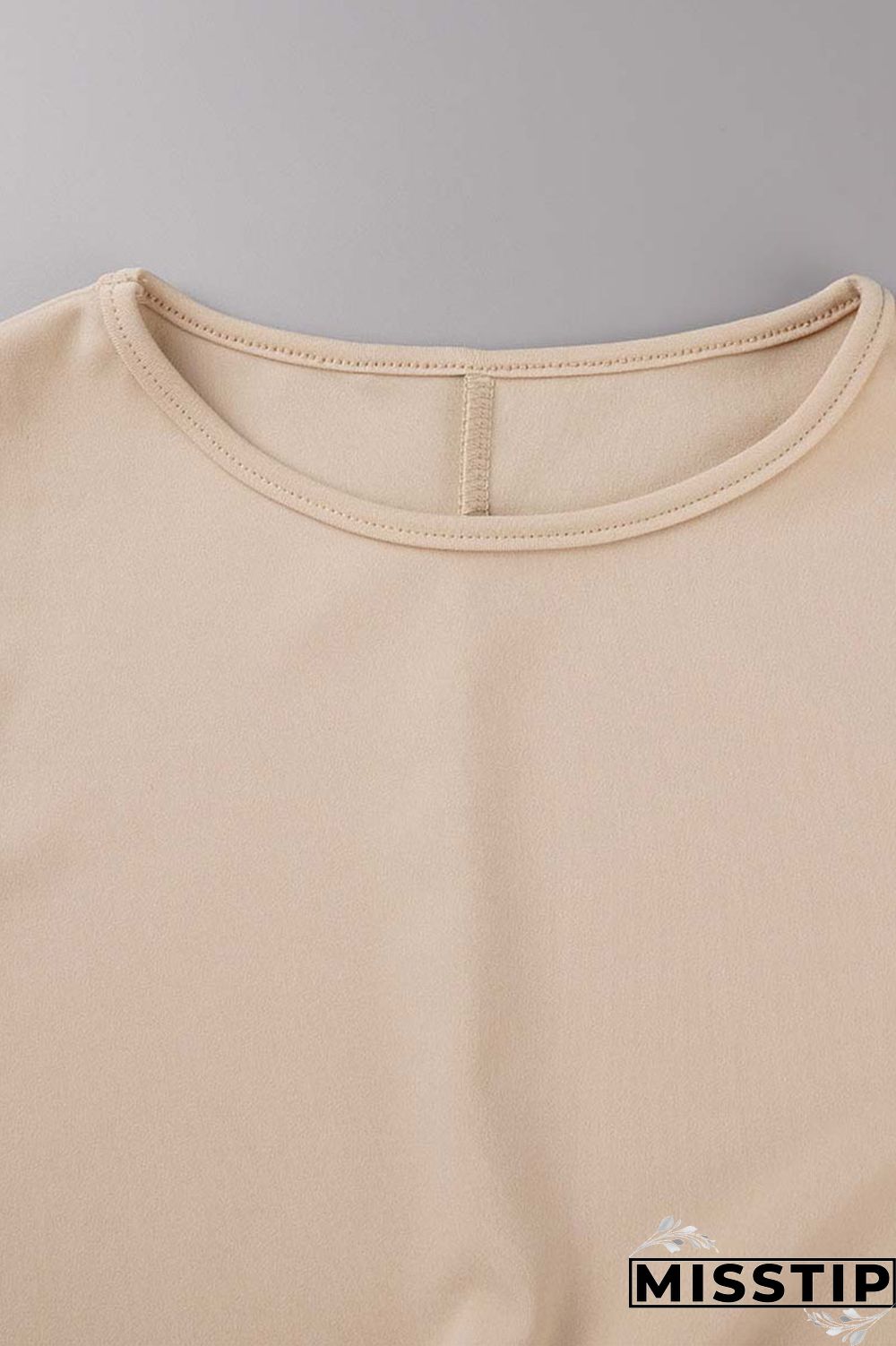 Black Casual Solid Patchwork O Neck Sleeveless Two Pieces