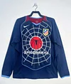 2004/2005  Retro Long Sleeve Atletico Madrid Away Soccer Jersey 1:1 Thai Quality