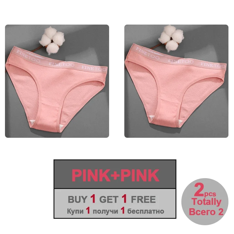 Sexy Cotton Panties for Woman Underwear Soft Letter Belt Women's Underpants Girls Lingerie Briefs Comfort Ladies Intimate M-XL