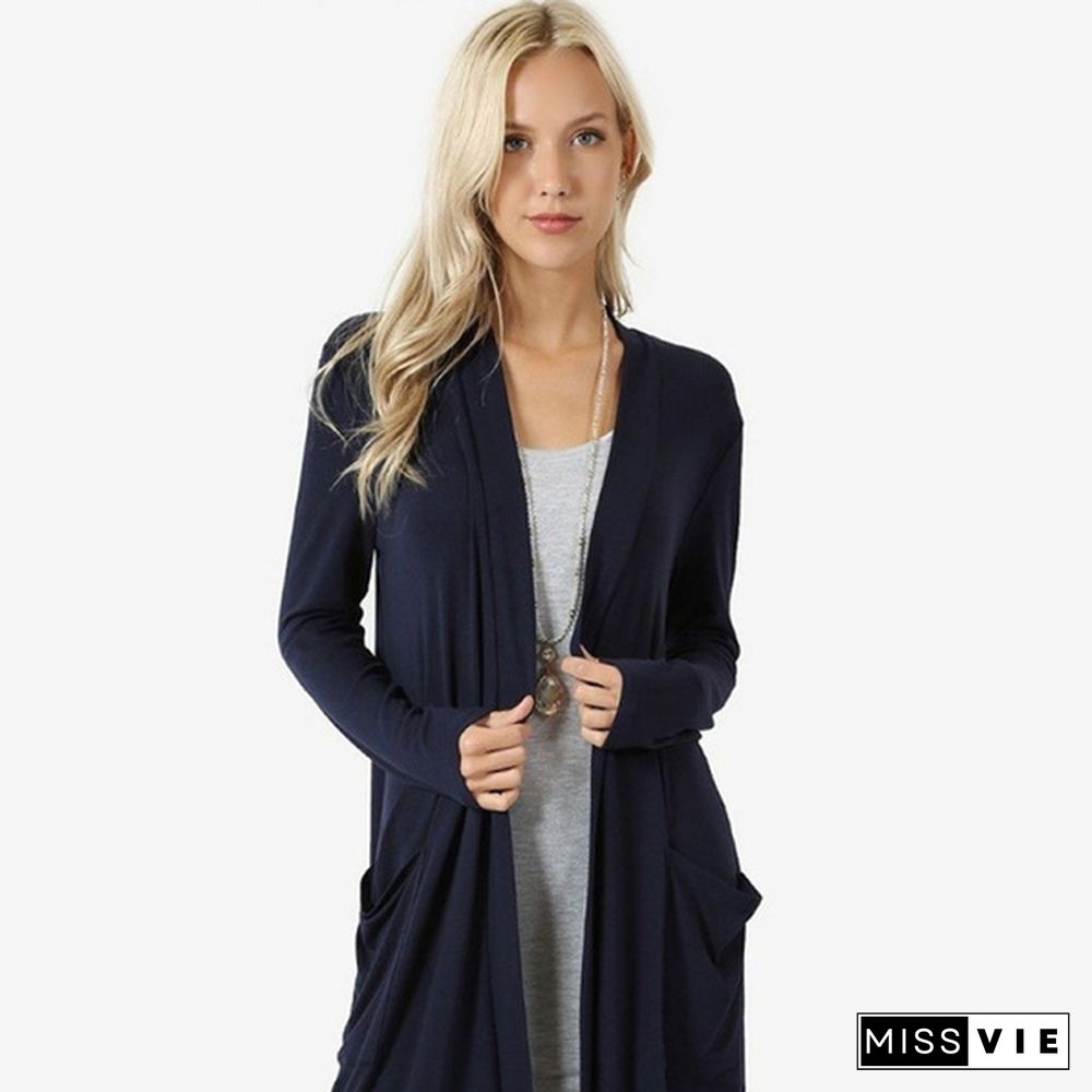 Women's Fashion Tops Casual Long Sleeve Women Blouse sweather Coat Wild Shirt