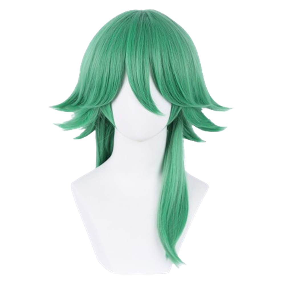Game League Of Legends LoL Heartsteel Ezreal Green Wig Cosplay Accessories Halloween Carnival Props