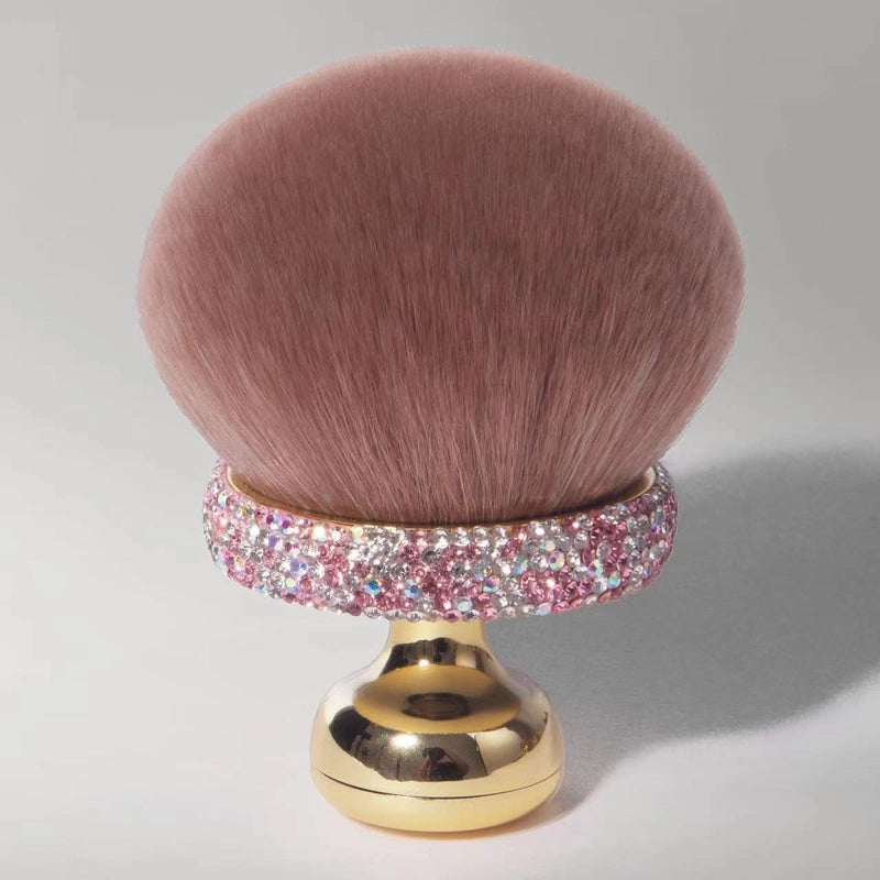 Portable Single Multi-use Large Mushroom Head Makeup Brush Powder Blush Brush Hot Makeup Tools
