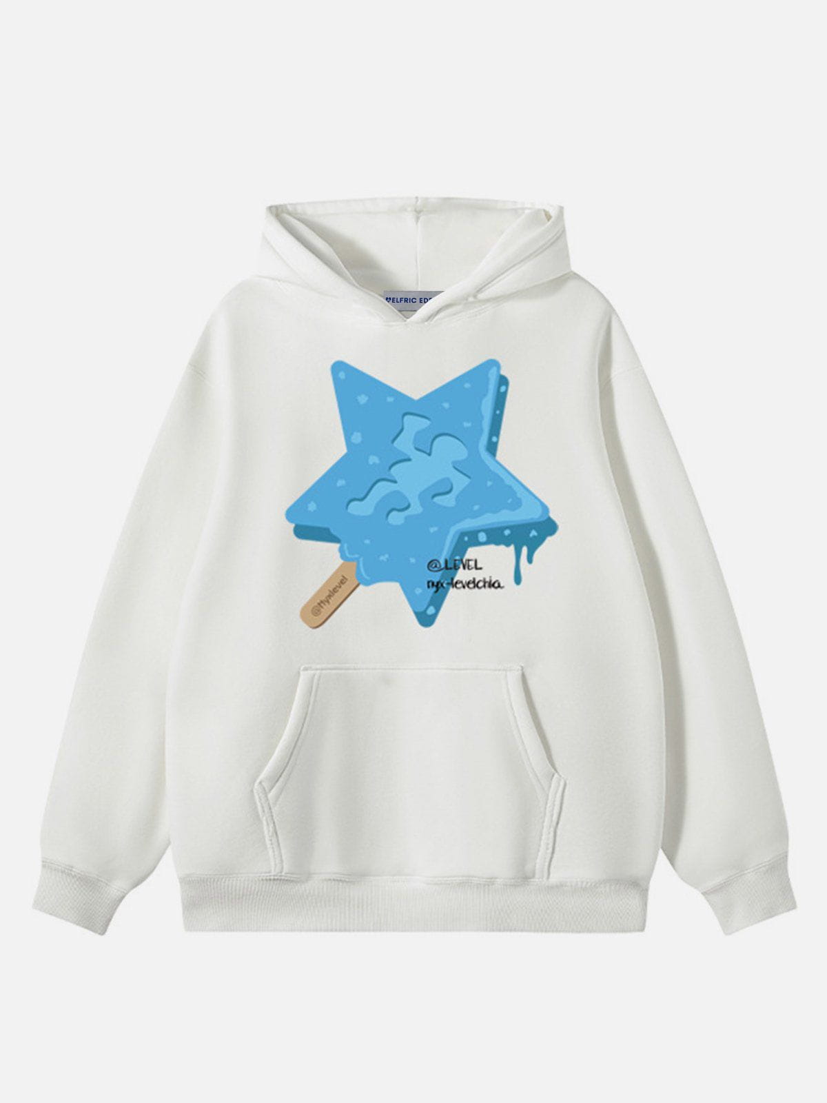 Aelfric Eden Star Ice Cream Print Hoodie
