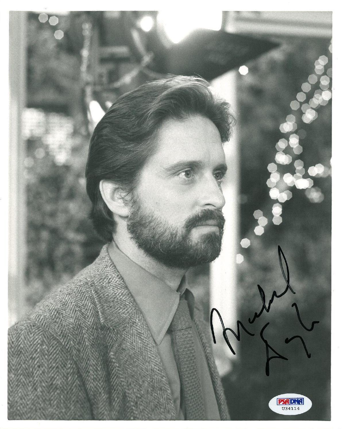 Michael Douglas Signed Authentic Autographed 8x10 Photo Poster painting (PSA/DNA) #U34114