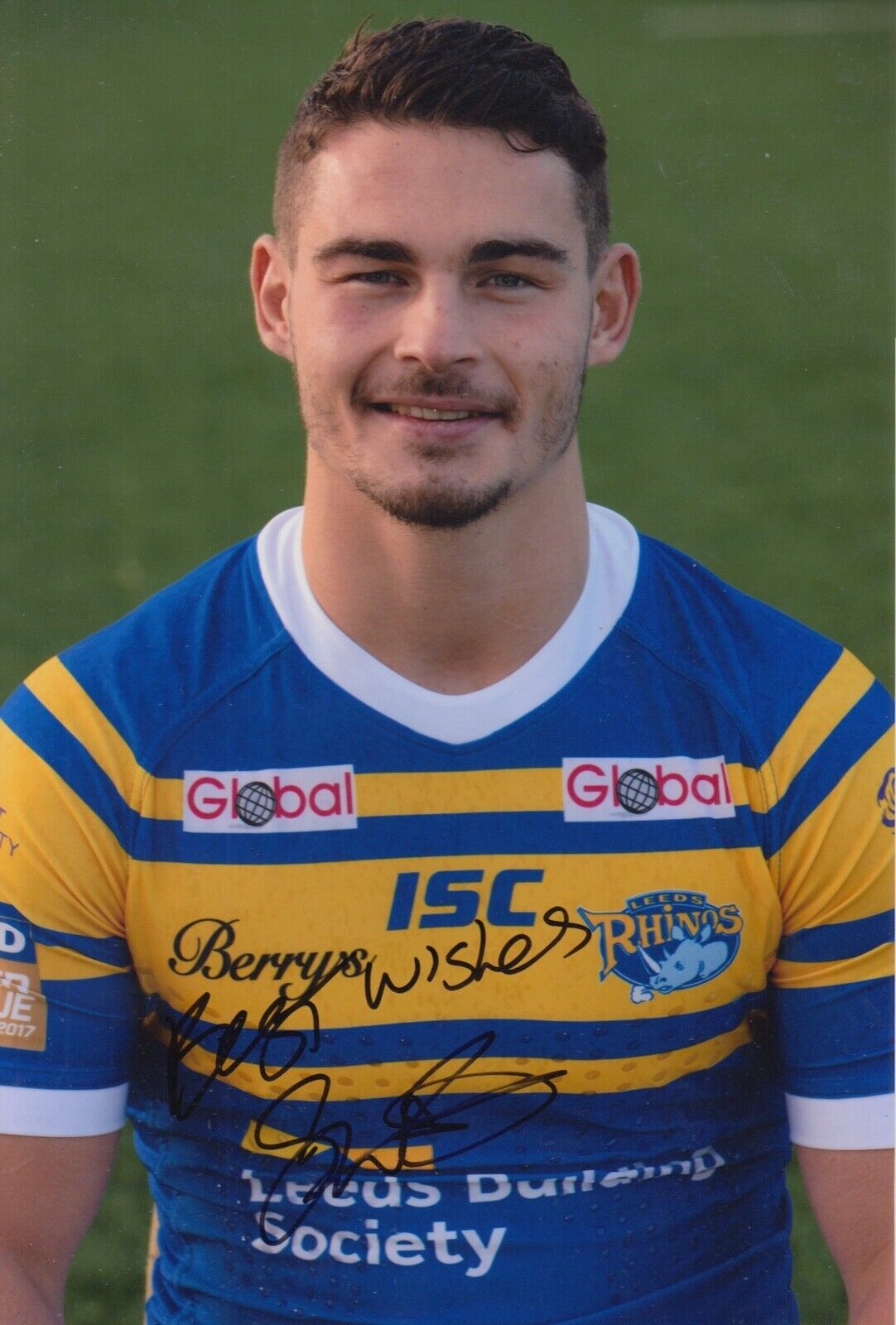 Stevie Ward Hand Signed 12x8 Photo Poster painting - Leeds Rhinos - Rugby Autograph 4