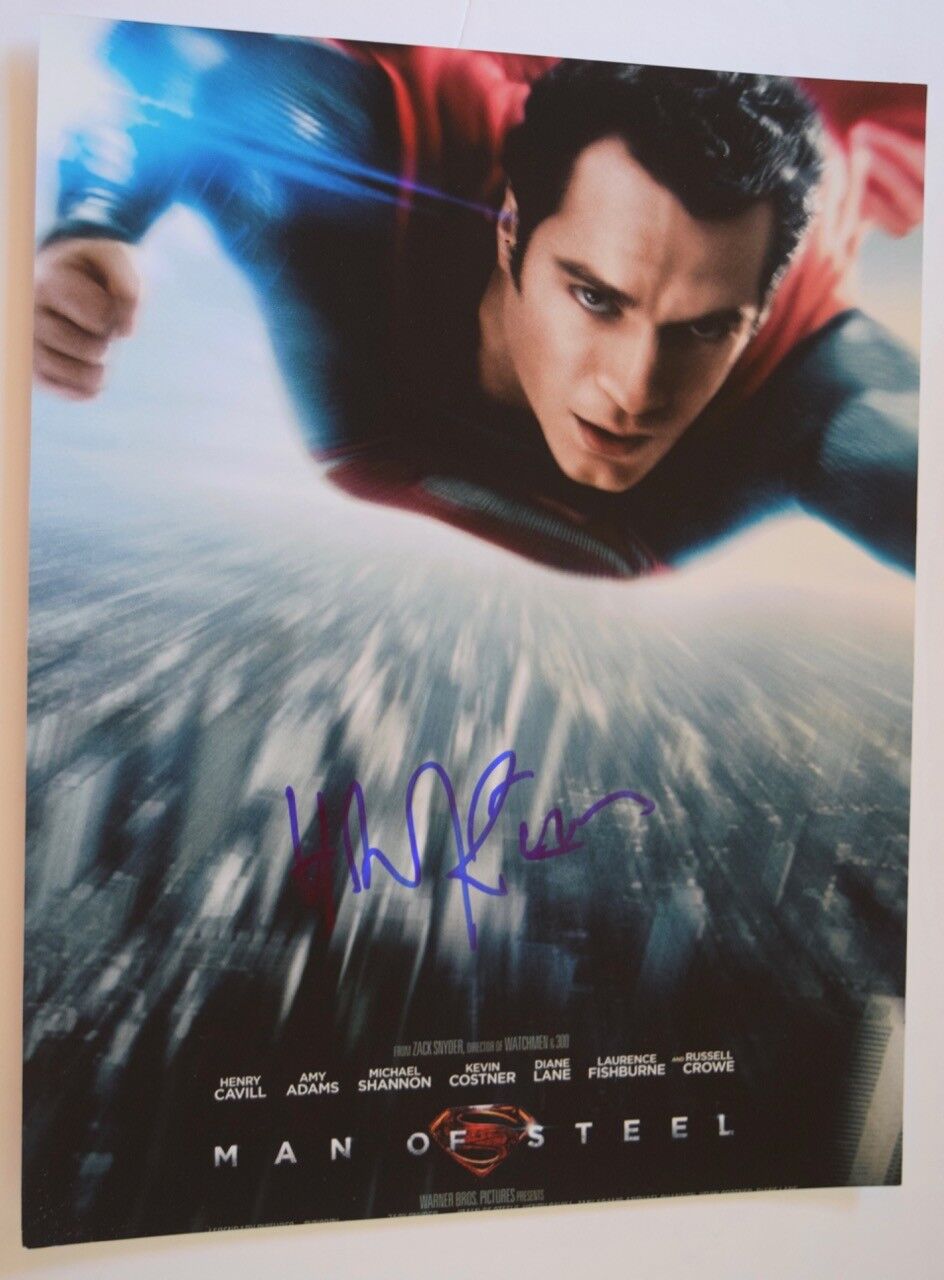 Hans Zimmer Signed Autographed 11x14 Photo Poster painting Poster MAN OF STEEL Composer COA VD