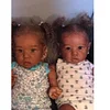 20'' Truly Lifelike Reborn Toddler Baby Doll Twins Cairo & Yara with Beautiful Grey Eyes - RBBI-Myrebornbabydoll&reg; Myrebornbabydoll&reg;