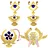 [Wetrose] In Stock Yae Miko Cosplay Props Accessory Staff Weapon Model Head Gear Earring Heisoku Mesa Gohei Onbe Green Xiao